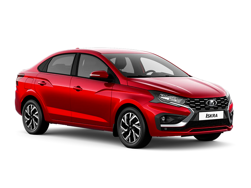 Купить Lada Iskra Седан в Новосибирске - Бордовый "Фламенко" (181) - Металлик